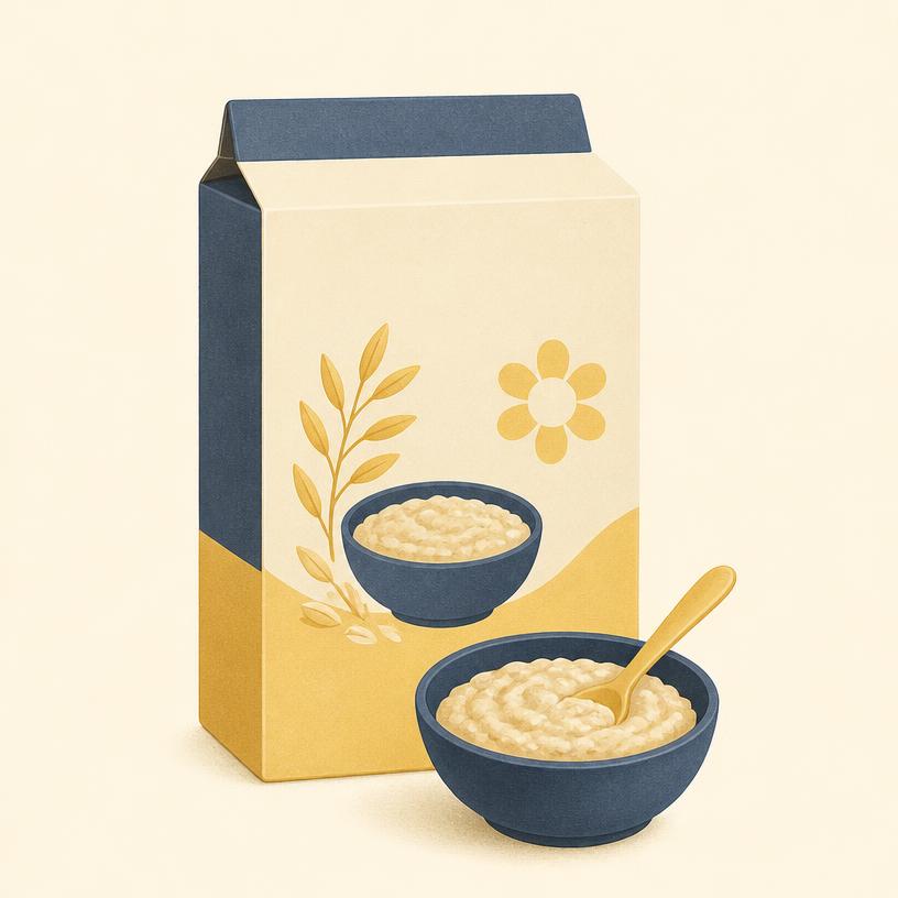 Baby Food category illustration